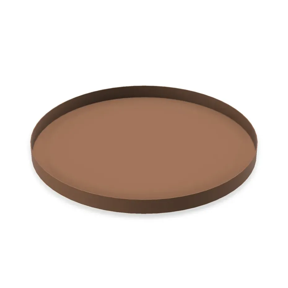 Cooee tray 30 cm round, coconut
