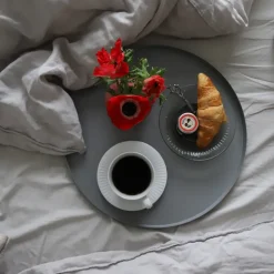 Cooee tray 40 cm round, grey