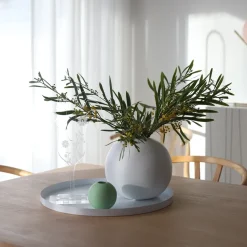 Cooee tray 40 cm round, white