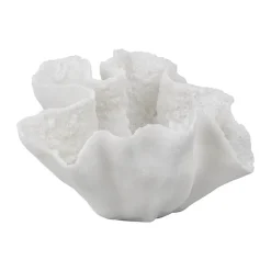 Coral decorative bowl, Off-white