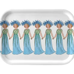 Cornflower tray, cornflower