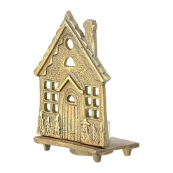Crista tealight holder 6x14 cm, Brass