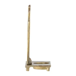 Crista tealight holder 5.5x14 cm, Brass
