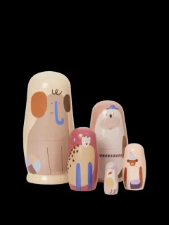 Critter dolls Ø6.4x14 cm, Multi