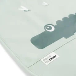 Croco bib with Velcro 2-pack, Green