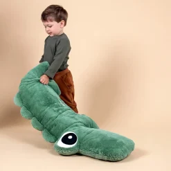 Croco stuffed animal big 100 cm, Green