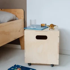 Cube Storage storage box, Birch