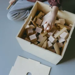 Cube Storage storage box, Birch