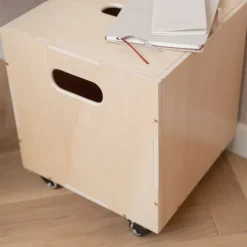 Cube Storage storage box, Birch