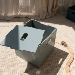 Cube Storage storage box, Olive green