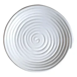 Curl bowl large Ø20 cm, Shiny white