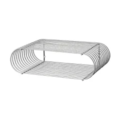 Curva shelf, silver