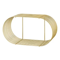 Curva wallshelf, Gold