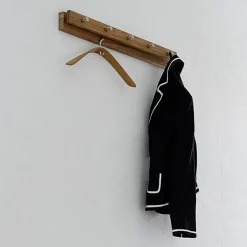 Cutter coat rack, Teak, 7 knobs