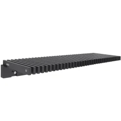 Cutter hat rack, Black lacquered oak