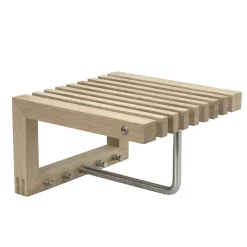 Cutter hat rack mini, oak