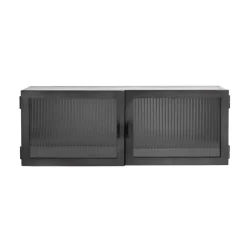 Dallas wall cabinet 80 cm, Black