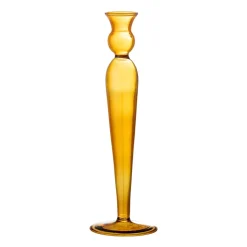 Dara candlestick 27 cm, Yellow