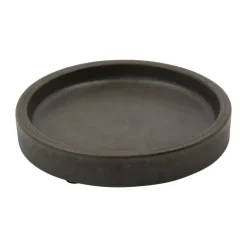 Datura soap dish Ø12.5 cm, Dark gray