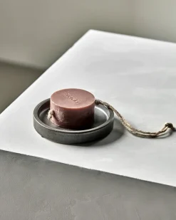 Datura soap dish Ø12.5 cm, Dark gray