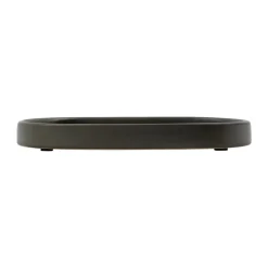 Datura tray 12.5x20 cm, Dark gray