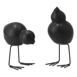 DBKD Swedish Birds Easter decoration 2-pack, Black