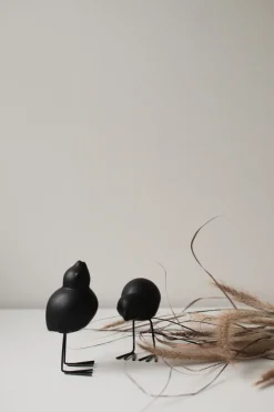 DBKD Swedish Birds Easter decoration 2-pack, Black