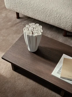 Dedali vase 25 cm, Off-white