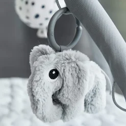 Deer Friends baby gym Ø90 cm, Grey