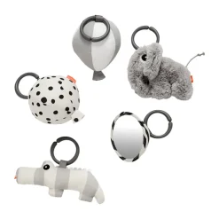 Deer Friends baby gym Ø90 cm, Grey