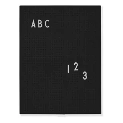 Design Letters letter board A4, Black