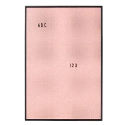 Design Letters letter board A2, rose