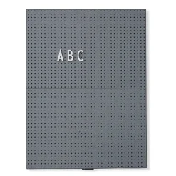 Design Letters letter board A4, dark grey