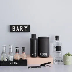 Design Letters letters small, black