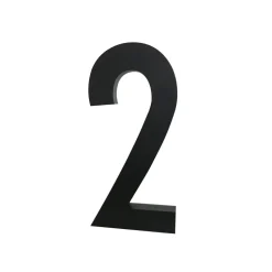 Design Letters numbers aluminum 50 mm, 2