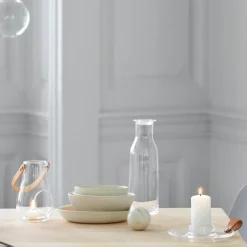Design with light block candle stick, 17 cm