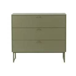 Deus chest of drawers 3 drawers, Olive grey