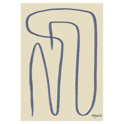 Different Ways poster blue, 50x70 cm