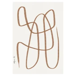 Different Ways poster brown, 50x70 cm