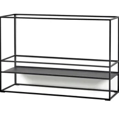 Display shelf 90 cm, black