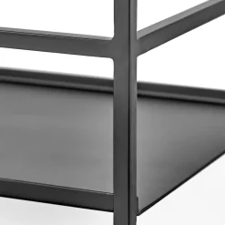 Display shelf 90 cm, black