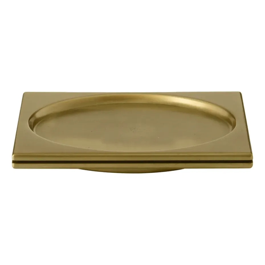 Divot tray, Brass