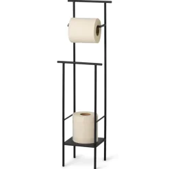 Dora toilet paper holder, black