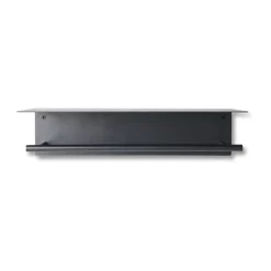 Dora towel hanger with shelf, Black