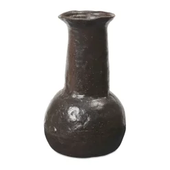 Doro vase 27 cm, Coffee