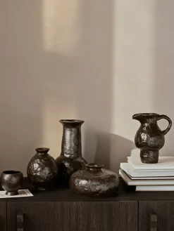 Doro vase 27 cm, Coffee