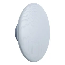 Dots wood hook light blue, Ø17 cm