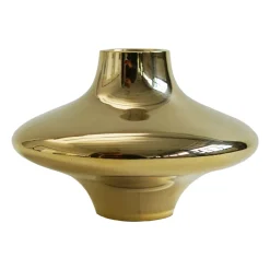 Doublet no. 01 small candlestick, Brass