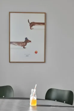Doug the Dachshund poster, 50x70 cm