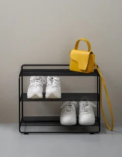 Downtown shoe shelf, Black